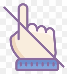 Do Not Touch Icon In Cute Color Style Emoji,Jacket Emoji