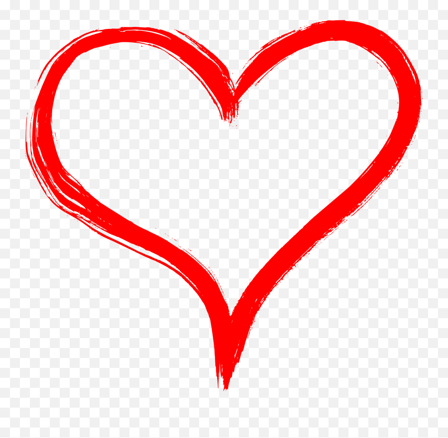 Pretty Heart Drawings - Drawn Love Heart Png Emoji,Drawn Heart Emoji