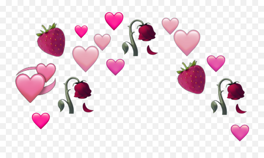 Milukyun Iphone Sticker By Milukyun Purin - Girly Emoji,Rose Emoji Iphone