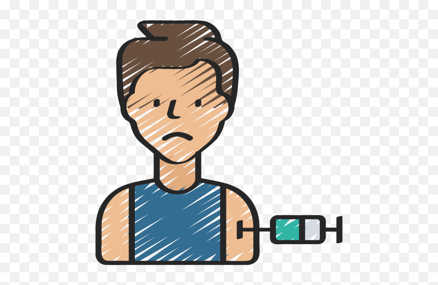 Injection Vaccine Vaccination Person Avatar Coronavirus - Vaccine Injection Icon Png Emoji,Injection Emoji