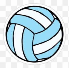 Volleyball Ball Beachvolley Sticker - Volleyball Redbubble Stickers Emoji,Water Polo Ball Emoji