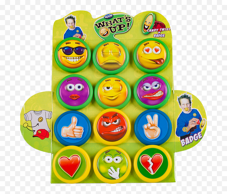 Whats Up - Happy Emoji,Candy Emoji