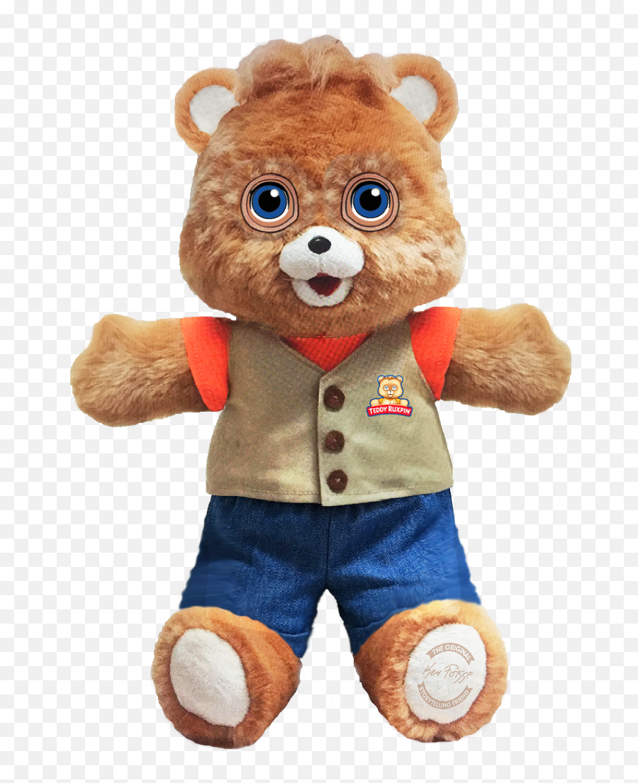 Crave On Twitter Teddy Ruxpin Is Coming Back And Heu0027s Got - Teddy Ruxpin Wicked Cool Toys Emoji,Emoji Stuffed Toys