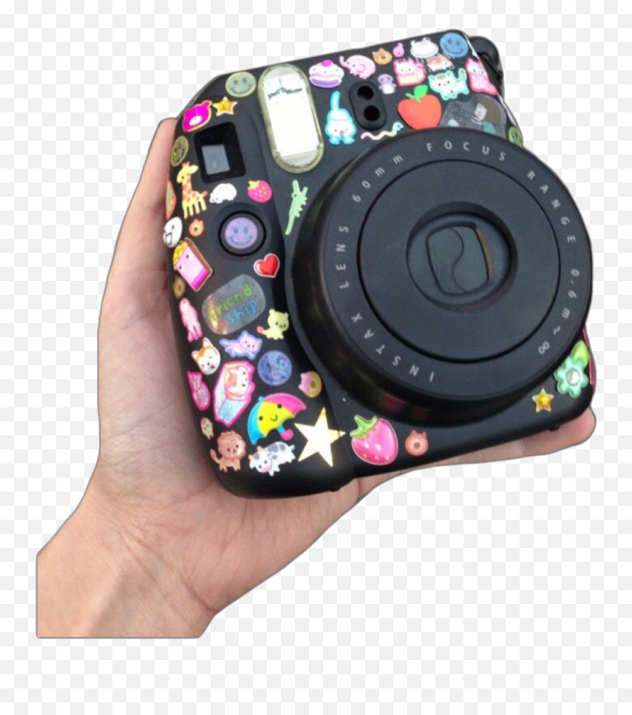 Polaroid Camera Sticker - Decorating Polaroid Camera Emoji,Emoji Camera Stickers