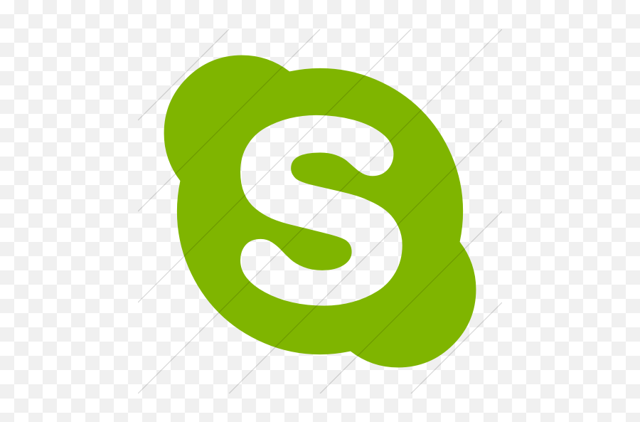 Iconsetc Simple Green Bootstrap Font Awesome Brands Skype Icon - Skype App Icon Black Emoji,Skype Movie Emoticons