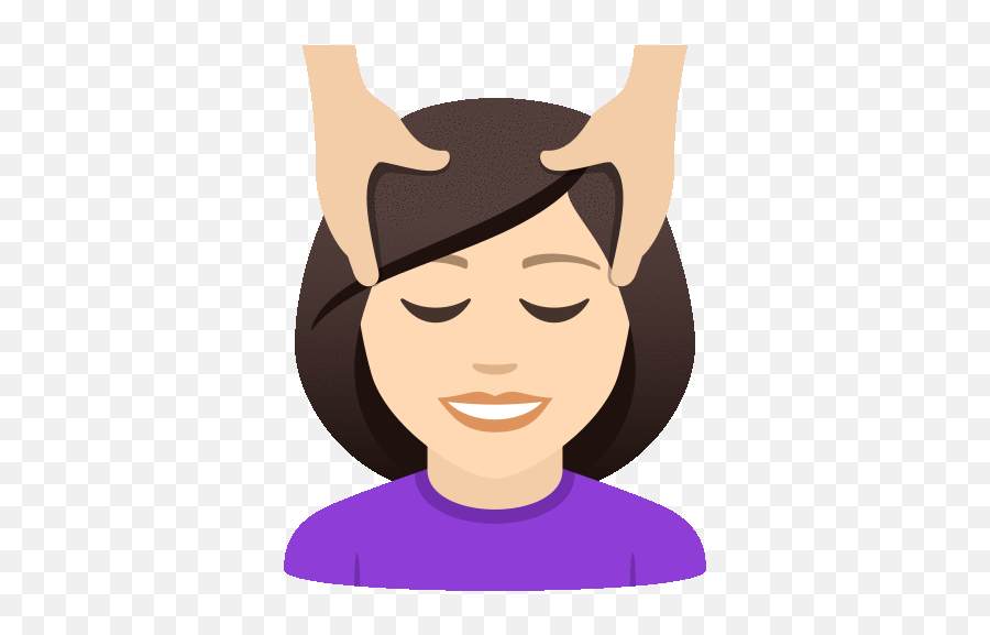 Head Massage Joypixels Gif - Joypixels Emoji,Head Massage Emoji