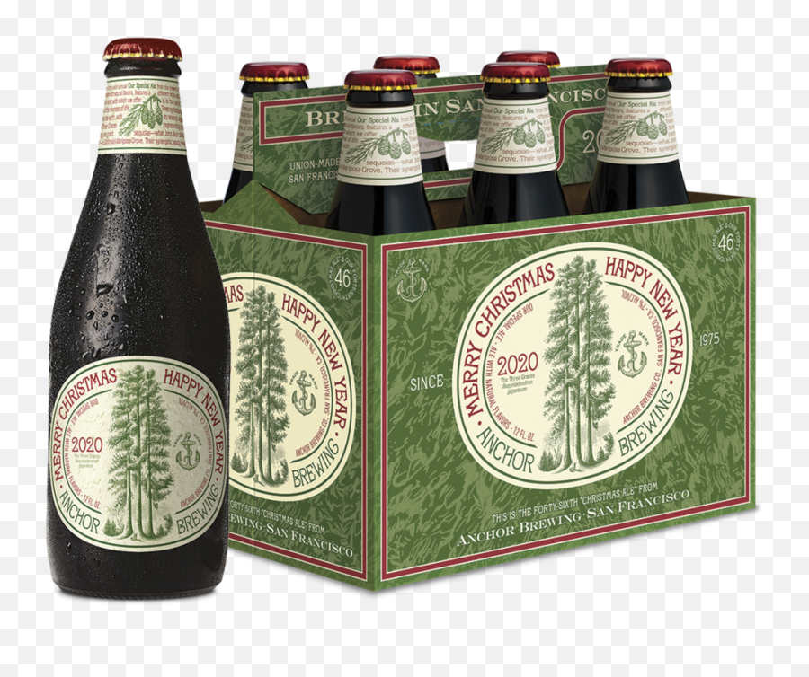 Anchor Brewing Reimagines Their Classic Christmas Ale For - Anchor Steam Christmas Ale Emoji,Christmas Tree Emoticon Steam