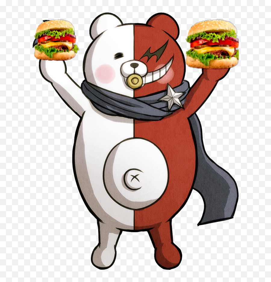 Monotarobk Monotaroburgerking Sticker - Monotaro Danganronpa Emoji,How To Make Burger King In Emoji Form