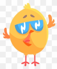 Cute Cartoon Chicken Stickers Emoji,Playboy Emoji