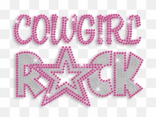 Pink Bling Cowgirl Rock Hot - Girly Emoji,The Rock Emotion Printable