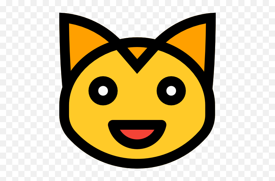 Free Icon - Happy Emoji,Cat Emoticon =4