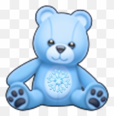 Teddybear Emoji Aesthetic Sticker - Aesthetic Teddy Bear Emoji,Bear Emoji