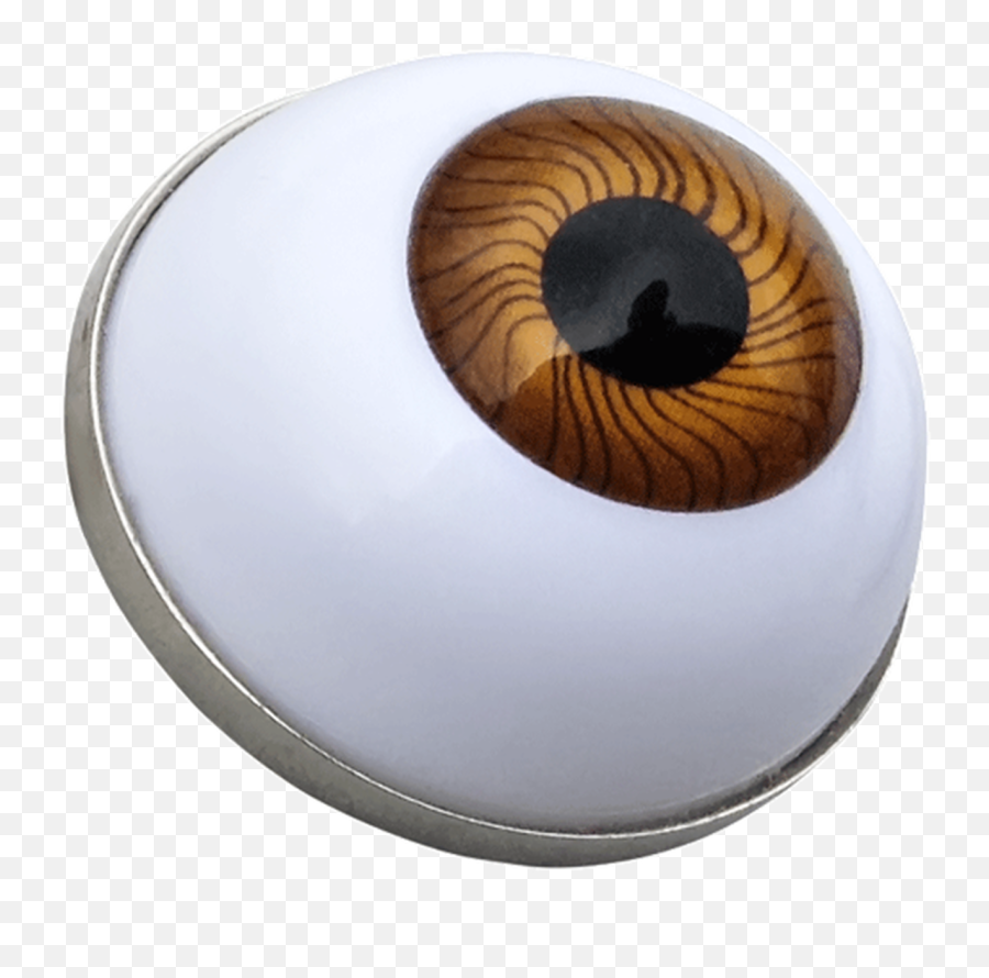 Readygolf Eye Ball Marker U0026 Hat Clip - Brown Yin And Yang Emoji,Why Do Emojis All Have Brown Eyes