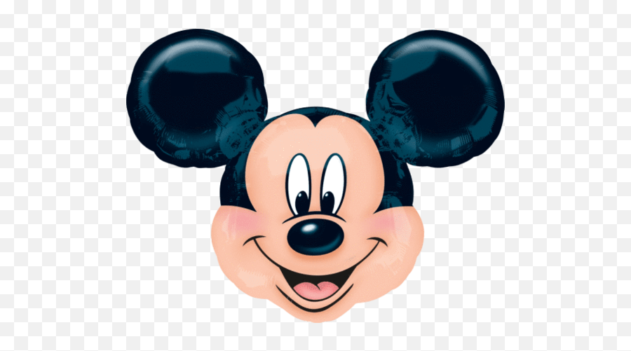 Supersizer Balloon - Mickey Mouse Head Balloon Emoji,Mickey Mouse Head Emoticon