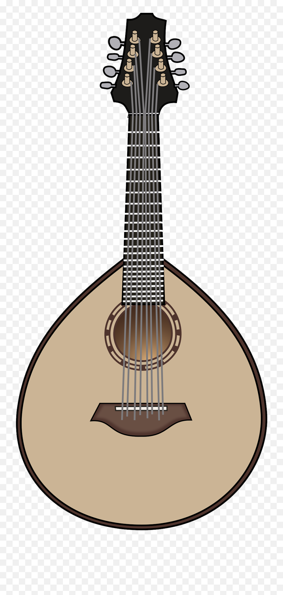 Lute Music Instrument Drawing Free Image Download - Lute Clip Art Emoji,How To Draw Emotions Tumblr