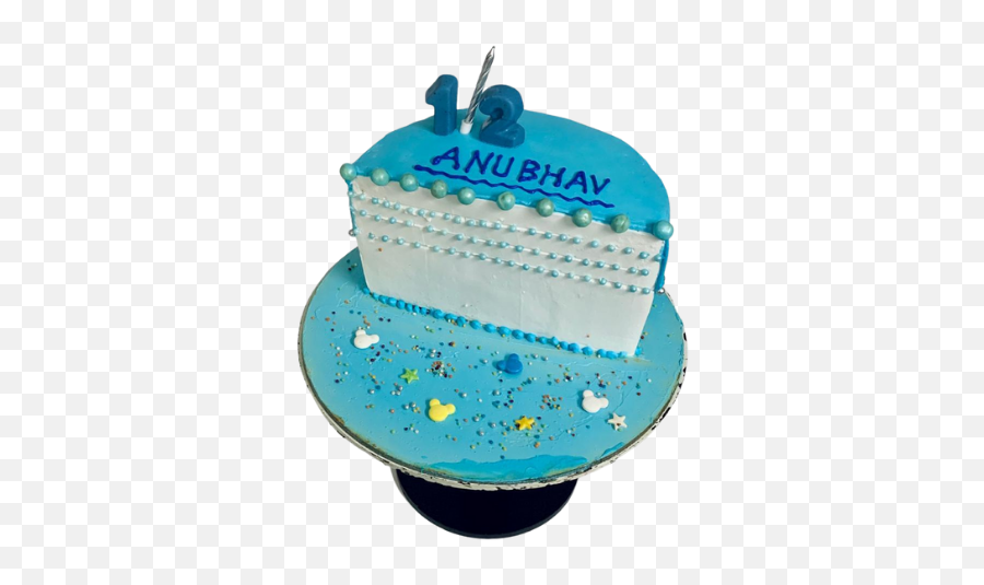 6 Month Birthday Cake - Name On Half Birthday Cake Emoji,Biryhday Cake Emoji