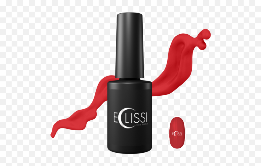 Red Sicurezza Eclissi Nail System Coloured - Fashion Brand Emoji,French Color Emotions