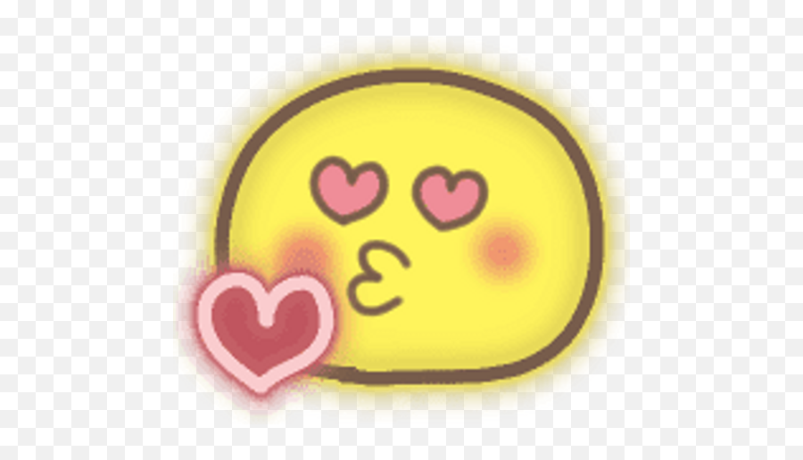 Sticker Maker - Very Shiny Neon Emojis 2byyessy Happy,Shiny Heart Emoji