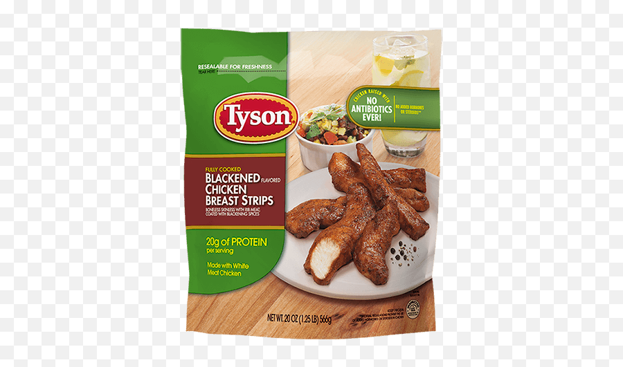 Blackened Flavored Chicken Breast Strips Tyson Brand Emoji,Fire Chiken Emoji