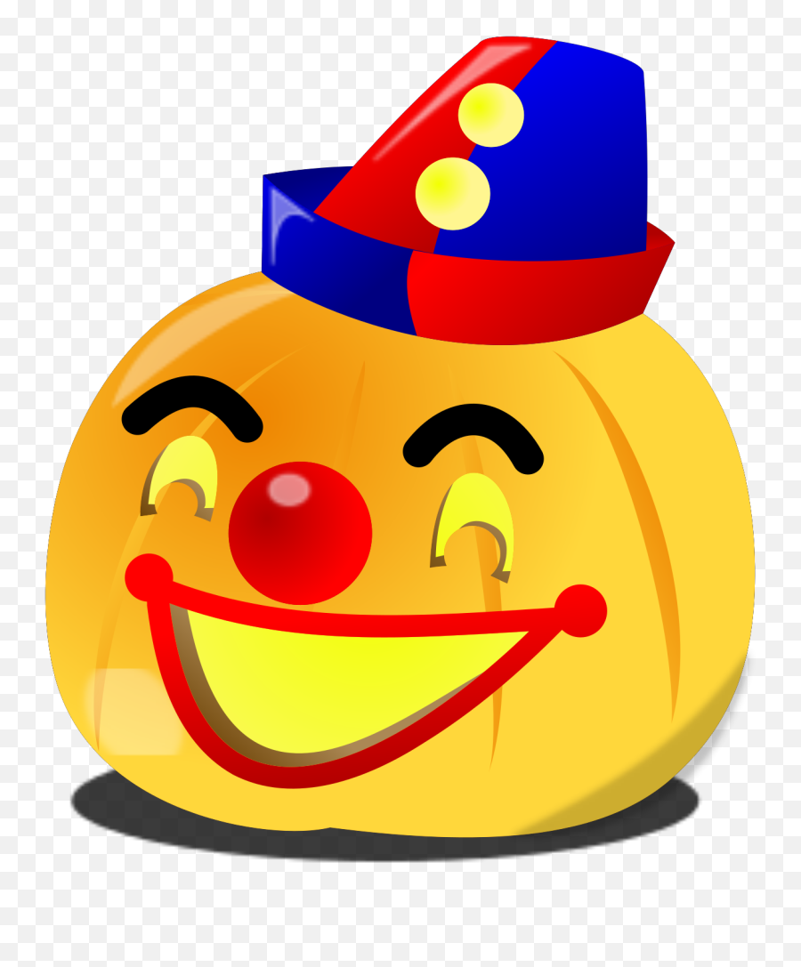 Clown Pumpkin Svg Vector Clown Pumpkin Clip Art - Svg Clipart Emoji,Emoticon Santo