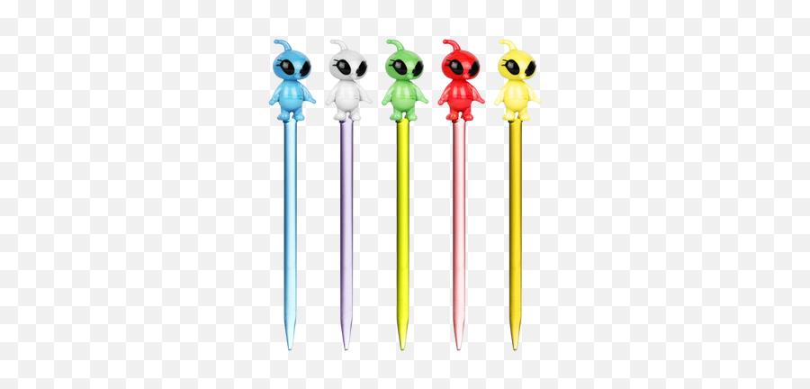 Cute Femme Alien Glass Dab Tool Dabbers Emoji,Alien Set Emoji