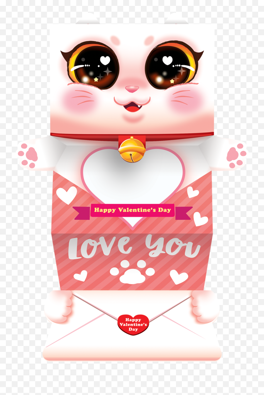 Kitty Paw Valentineu0027s Day Edition Emoji,Cat Paws Japanese Emoticon