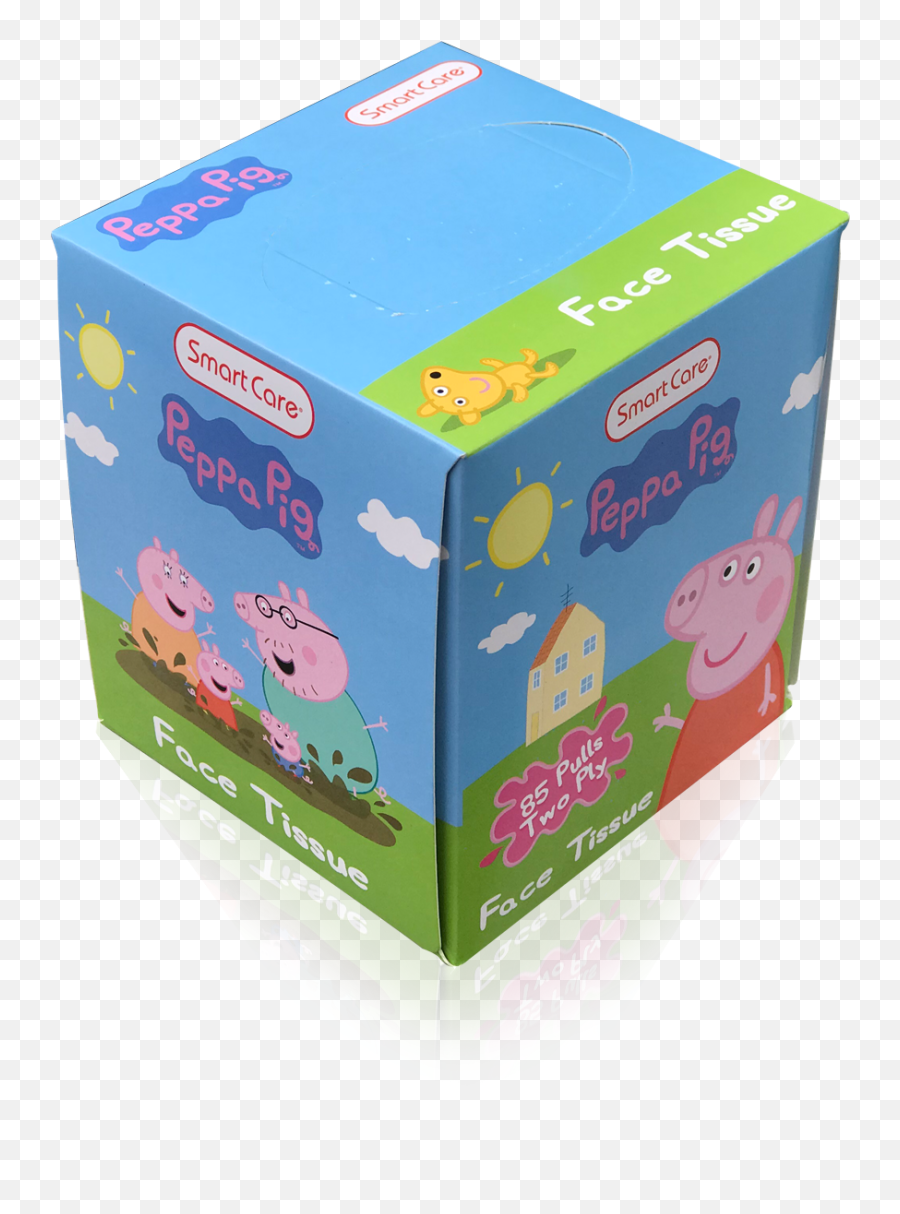 Peppa Pig Tissue Box 85 Count U2013 Brush Buddies Emoji,Cardboard Box Emoji