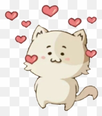 Freetoedit Cutecat Dog Remix 268591148025211 By Imayat20 Emoji,Kitty Love Emoji