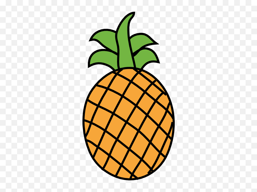Pineapple Clip Art - Clip Art Library Emoji,Ekk Emoji