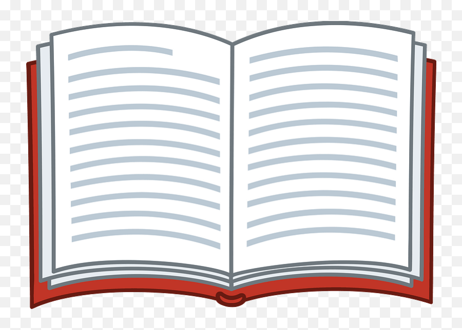 Open Book Clipart - Open Book Clipart Emoji,Open Book Emoji