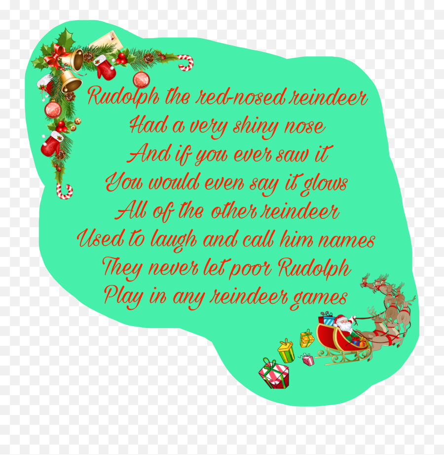 Christmas Song Lyrics Sticker Challenge On Picsart - Language Emoji,Christmas Song Emoji Game