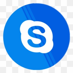 Skype Sticker - Vector Skype Logo Png Emoji,Skype Emoji Meme