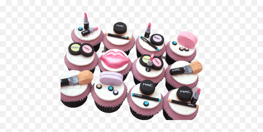 Product - Makeup Cup Cake Designs For Birthday Emoji,Emoji Cupcake Rings