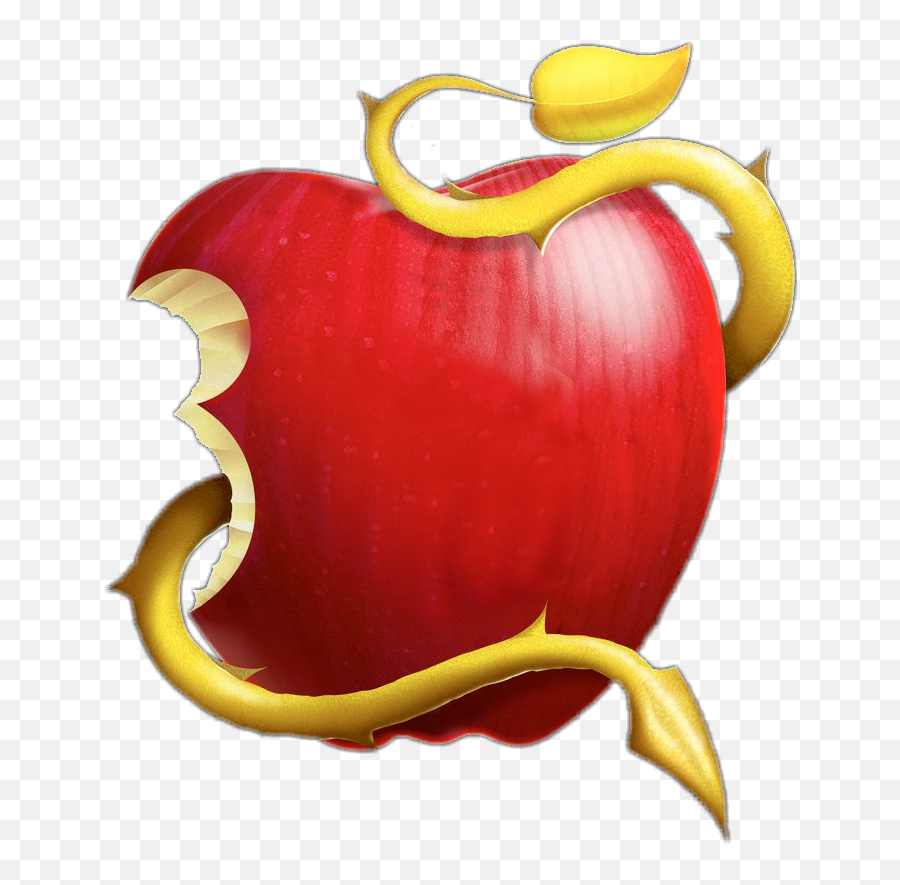 Descendants Descendants2 Apple Sticker By Sarah Evans - Descendants Apple Logo Emoji,Descendants Emoji