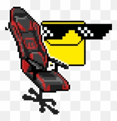 Pixilart - Pixel Art Gaming Chair Emoji,Mlg Emojis