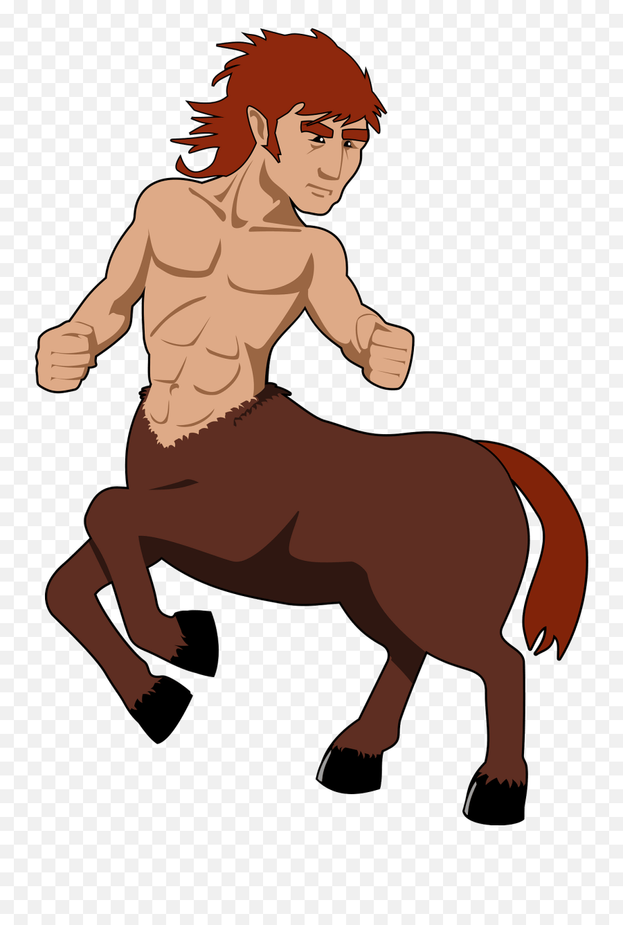 Centaur - Light Skin Tone Red Hair Clipart Free Download Horse Legs Human Body Emoji,Redhead Emoji