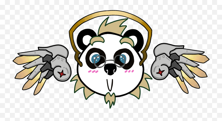 Fredpanda - Twitch Emoji Set Commission On Behance Happy,Mercy Emoji