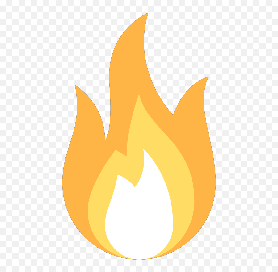 Bozeman Mt - Yellow Flame Vector Flat Design Png Emoji,Roaring Flame Emoji