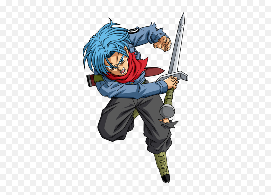 Dragon Ball - Future Trunks Characters Tv Tropes Trunks Del Futuro Dbs Png Emoji,Zamasu Emoticon