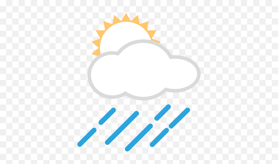 White Sun Behind Cloud With Rain - Emojidex Rain Cloud,How Do I Make Emojis Rain