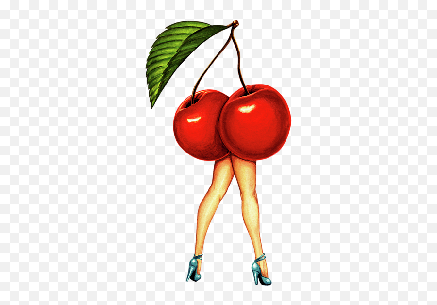 Fruit Stand - Cherry Tshirt Sexy Cherries Emoji,Cherry Facebook Emoticon