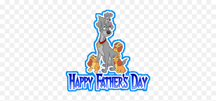 Happy Fathers Day Picture 1 - Happy Fathers Day Animated Gif Lady And The Tramp Day Emoji,Father,s Day Emojis