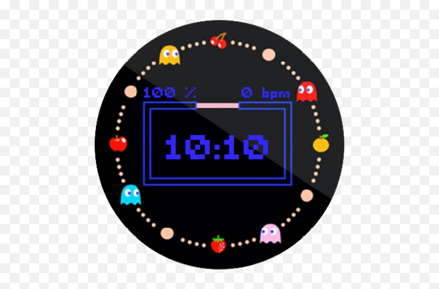 Digital U2013 Watchfaces For Smart Watches - Lord Shiva Rangoli Designs Emoji,Pacman Emoticon Change