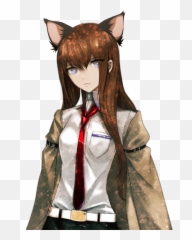 I Will Add Cat Ears To A - Mikase Steins Gate Emoji,Cat Ears That Tell Your Emotions