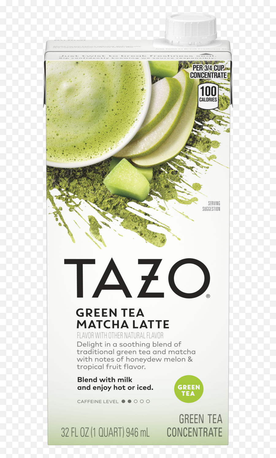 Green Tea Matcha Latte Concentrate - Tazo Chai Tea Latte Emoji,Emotion Classic With Green Tea Extract