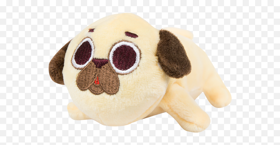 Puglie Plush - Dog Toy Emoji,Puglie Pug Emojis