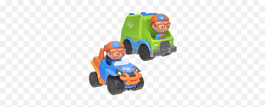 Blippi Mini Vehicles Including Blippi Mobile And Garbage Truck Each With A Character Toy Figure Seated Inside - Zoom Around The Room For Blippi Toys Emoji,Driving Emotion Type S Car List