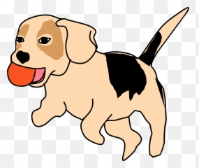 Dog Sticker Catch Clipart Playing - Animal Playing Clipart Emoji,Clip Art Puppy Emotions