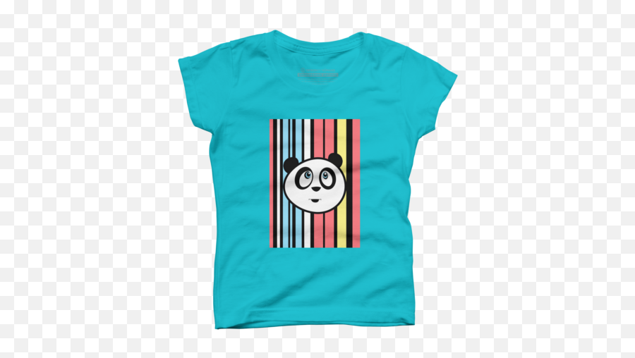 Panda Girlu0027s T - Shirts Design By Humans Emoji,Snowman Emoticon Ign Yahoo