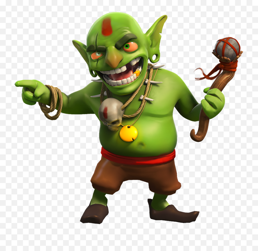 Download Clash Of Clans Free Png Transparent Image And Clipart - Goblin Clash Of Clans Png Emoji,Emojis That Work For Clash Of Clans